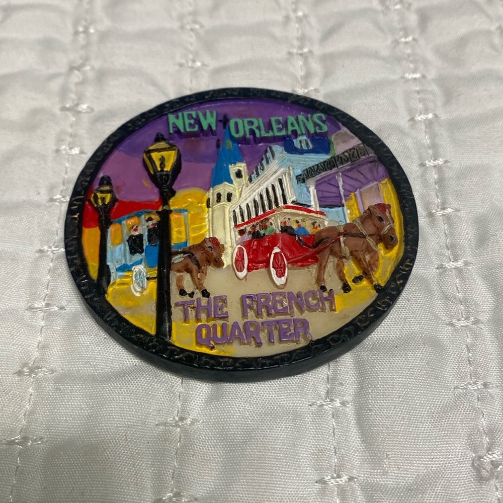 🧲 New Orleans French Quarter Magnet